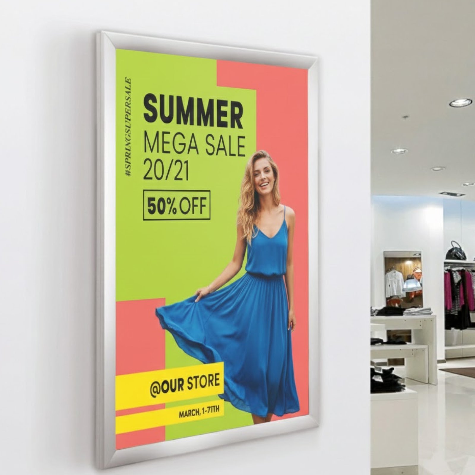 Custom Indoor Poster Printing Abu Dhabi Dubai View 2